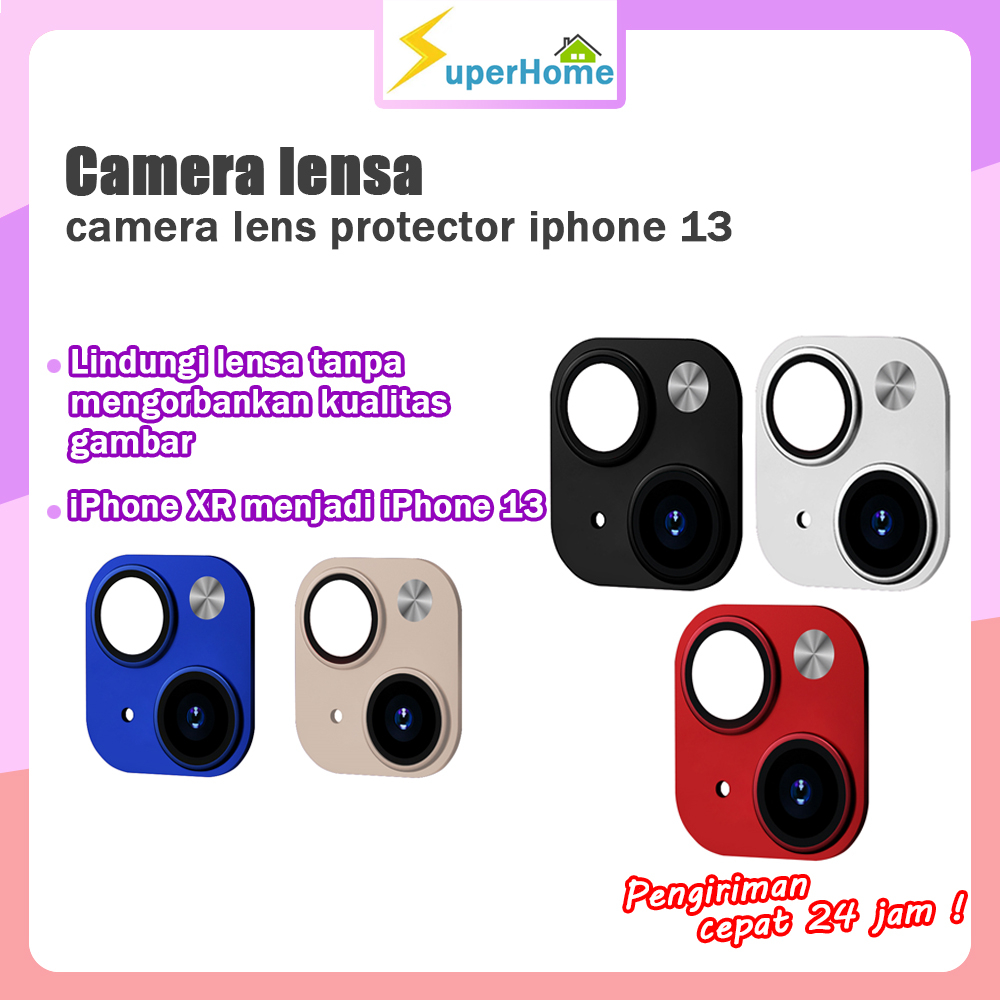 Jual iphone XR camera lensa/ camera lens protector iphone 13 - Main Image
