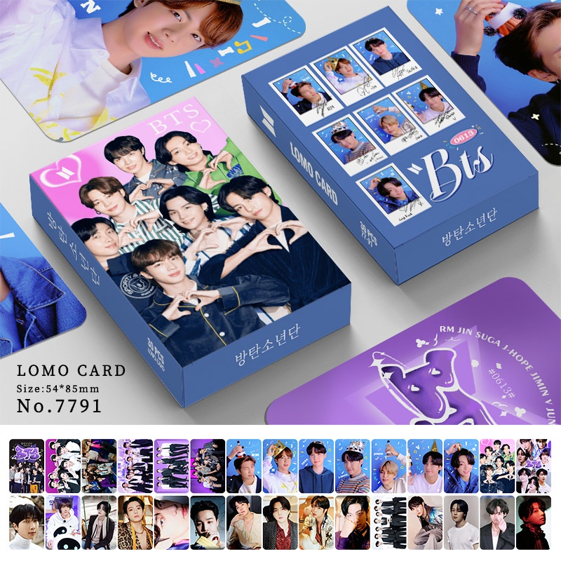 Jual Lomo Card Pack Isi Pcs Bts Butter The Best Mots One Kartu Lomo