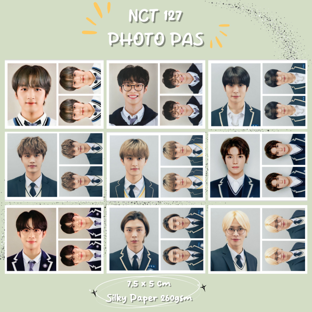 Jual Pas Foto Nct Nct Dream Wayv Shopee Indonesia