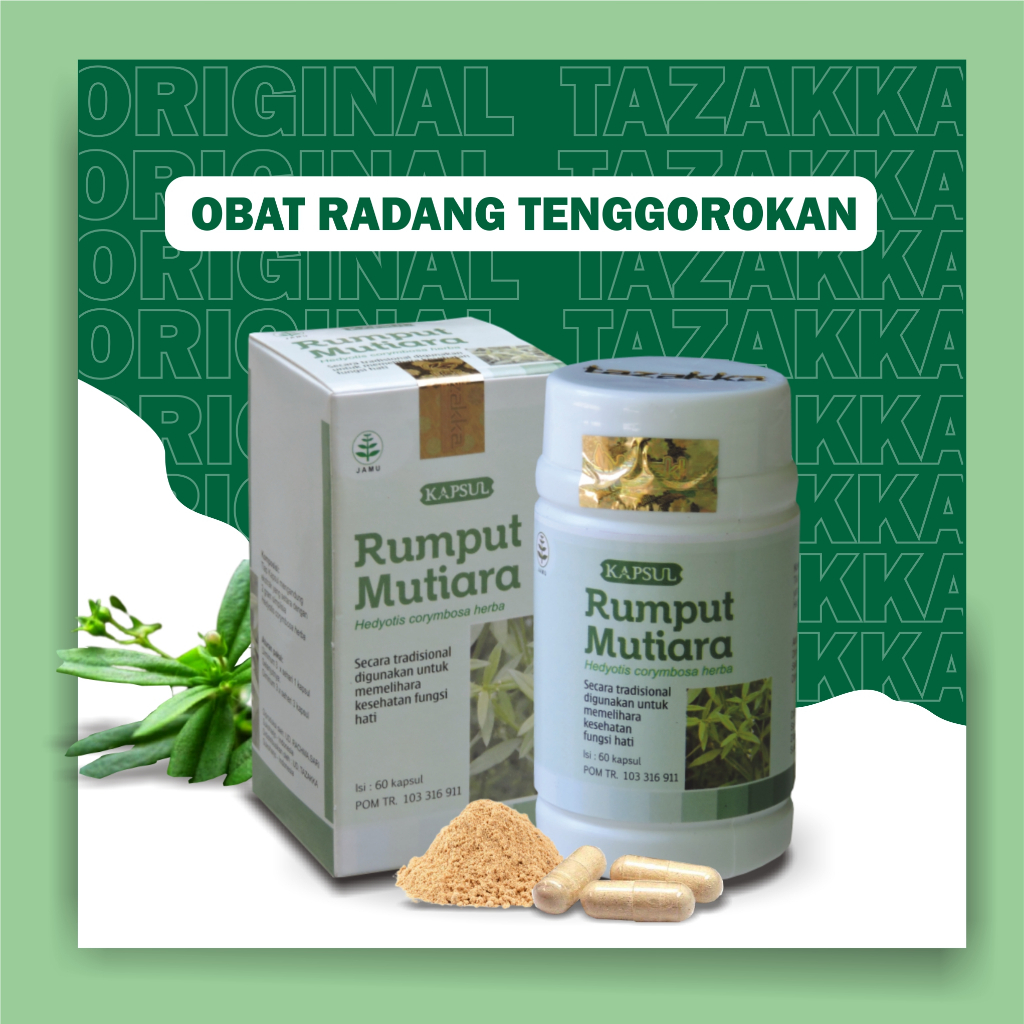 Jual Obat Amandel Dan Radang Tenggorokan Alami Herbal Rumput Mutiara