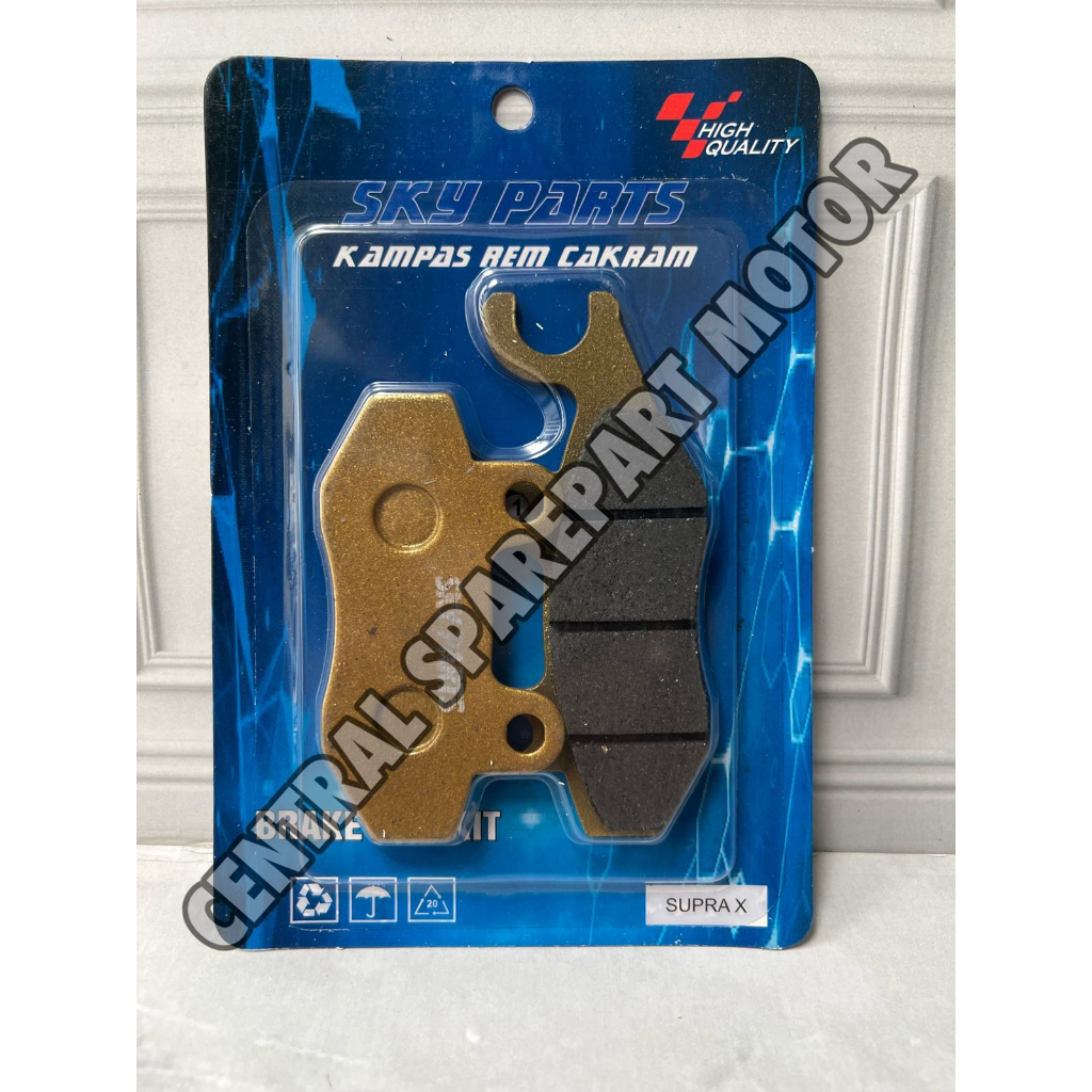 Jual Dispad Kampas Rem Cakram Depan Supra x 125 Kharisma Revo Lama