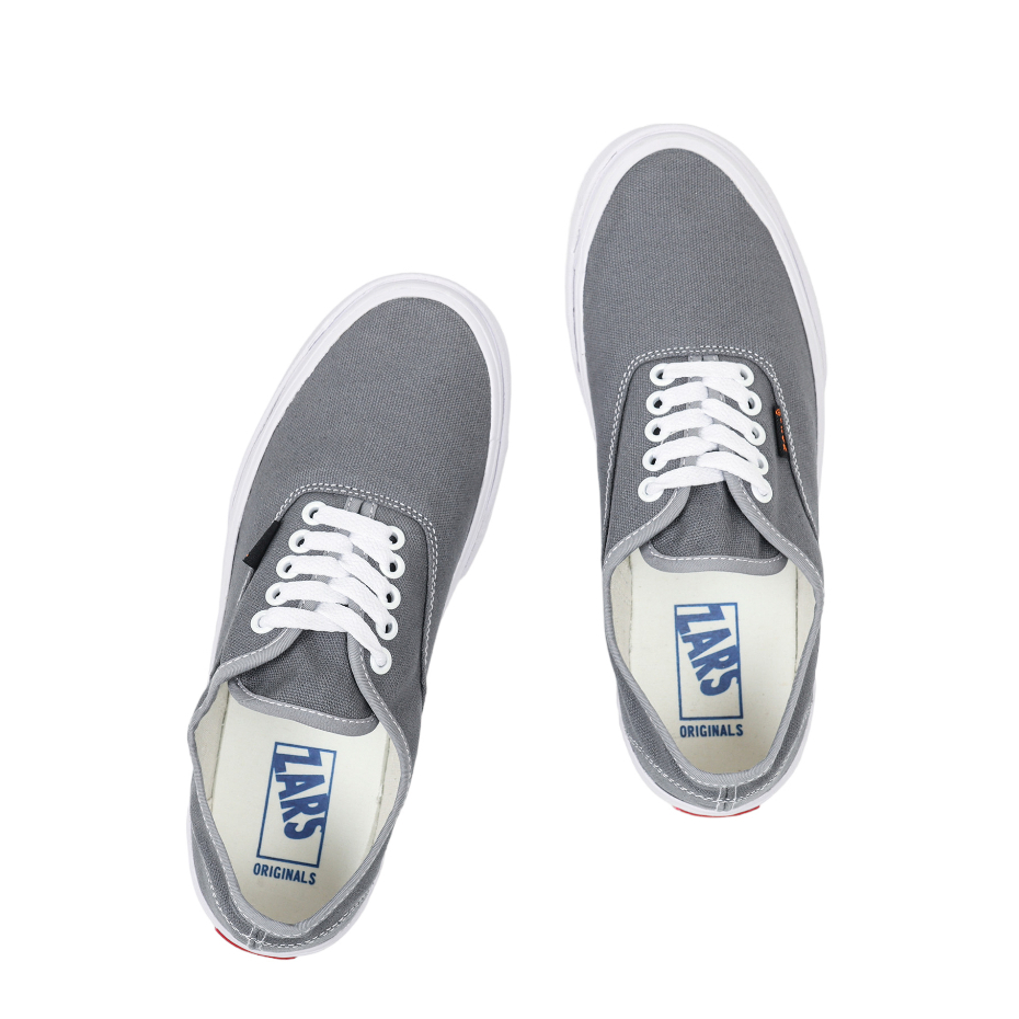 Jual Zars Sepatu Sneakers Vert Vintage Grey White Low Unisex | Shopee ...