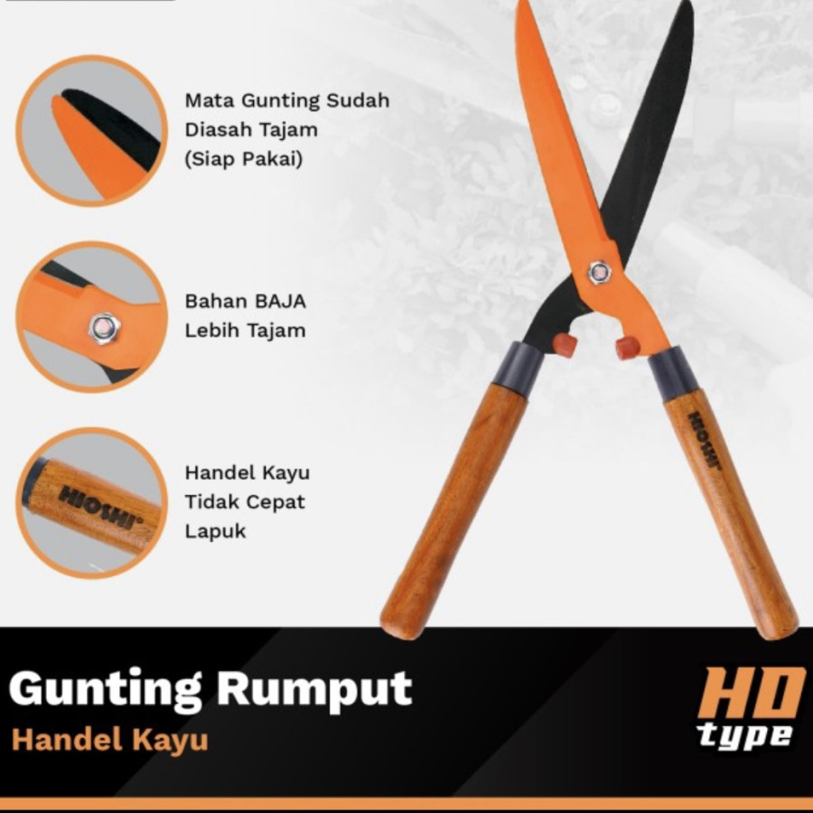Jual Gunting Rumput/Tanaman Gagang Kayu | Shopee Indonesia
