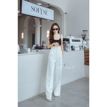 Maya Ready Kulot Hw 2 Buttons Celana Cullote Hw Premium Bkk