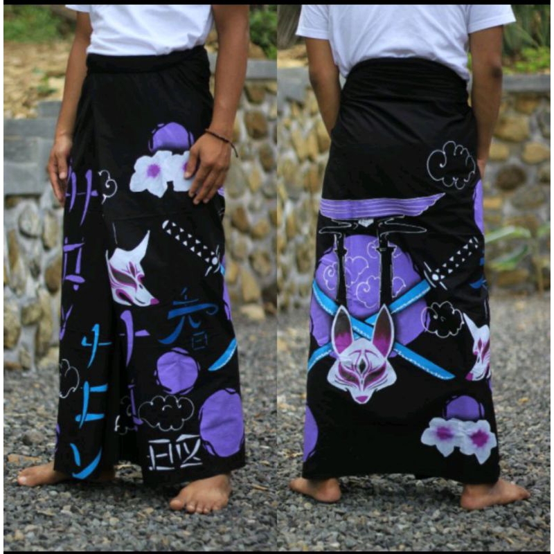 Jual Sarung Batik Lukis Motif Astronot Terbaru Sarung Lukis Model Kekinian Shopee Indonesia