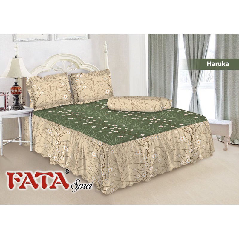 Jual FATA - Sprei Rumbai Ukuran King 180x200 / Queen 160x200 | Shopee ...