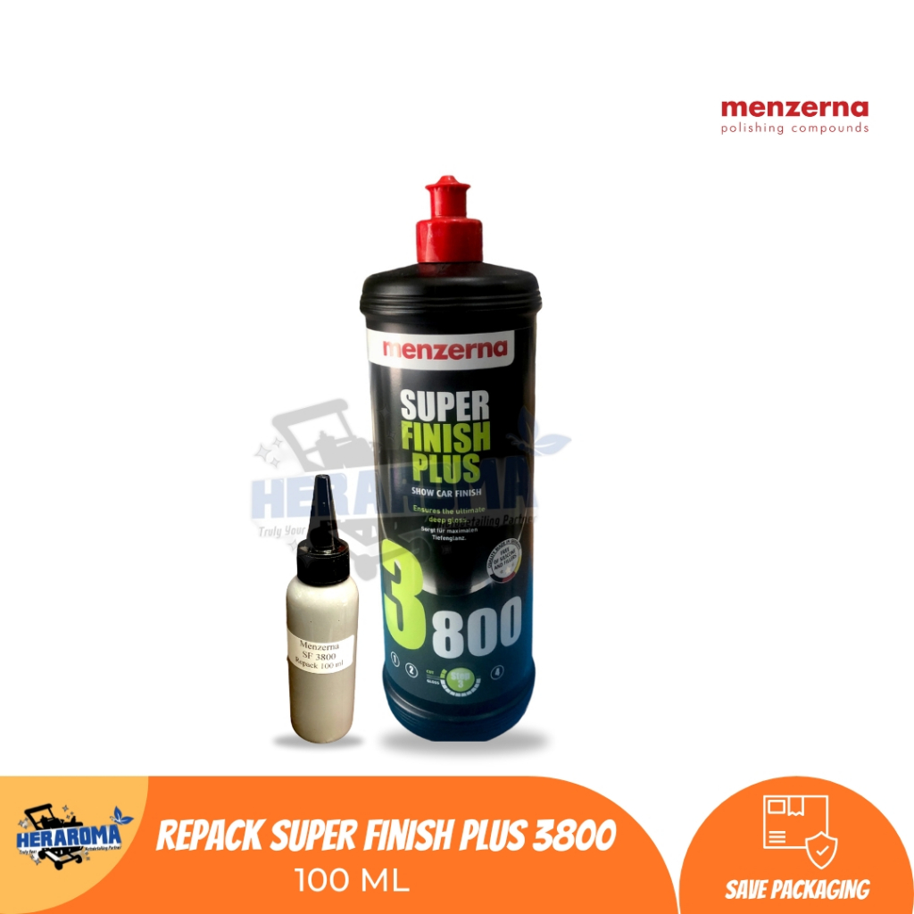 Pâte à Polir Menzerna Super Finish Plus 3800 – 1 Litre – Brillant Intense Pour Carrosserie
