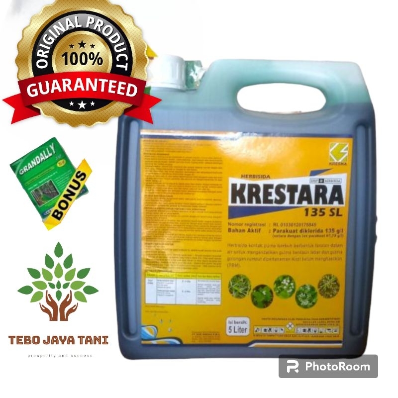 Jual Krestara 135sl 5 Liter Racun Rumput Kontak Herbisida Kontak