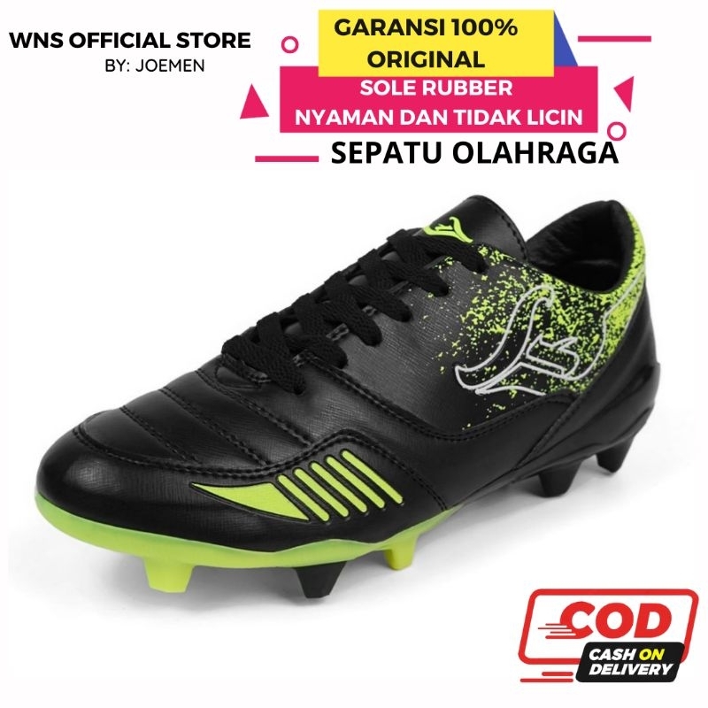 Jual Sepatu Bola Pria Dewasa Original Spatu Olahraga Sepak Bola Hitam