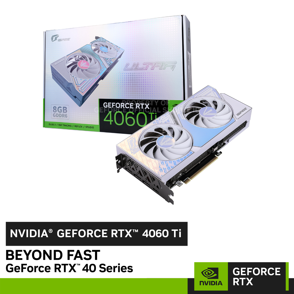 Jual COLORFUL IGame GeForce RTX 4060 Ti Ultra W DUO OC | 8GB GDDR6 ...