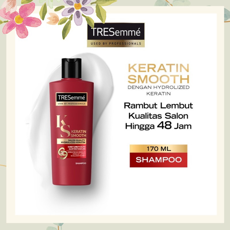 Jual Tresemme Keratin Smooth Shampoo 170ml Shopee Indonesia 