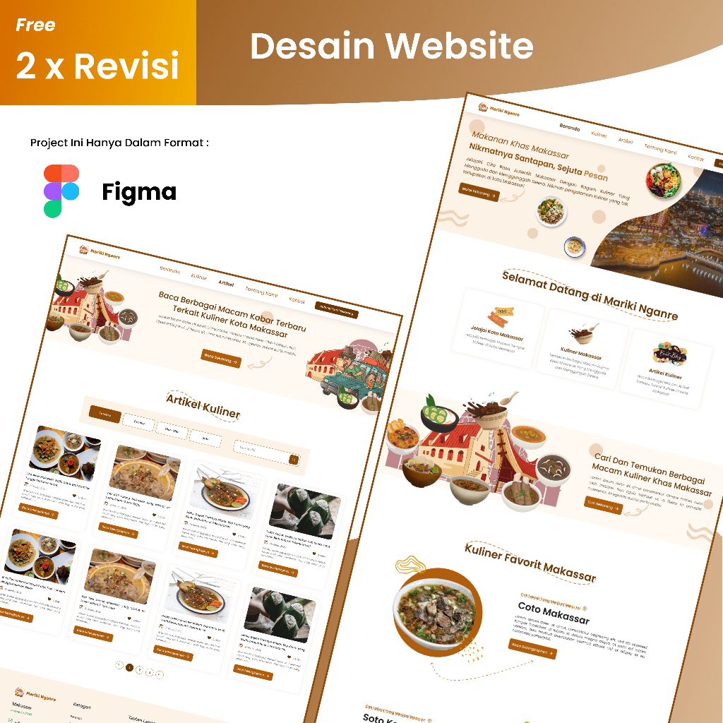 Jual Jasa Desain UI/UX Figma - Mobile | Website | Dashboard | Prototype ...
