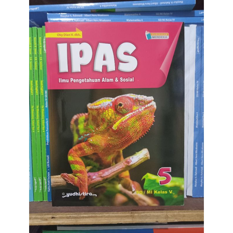 Jual Buku IPAS SD/MI Kelas 5 Kurikulum MERDEKA Penerbit Yudhistira ...