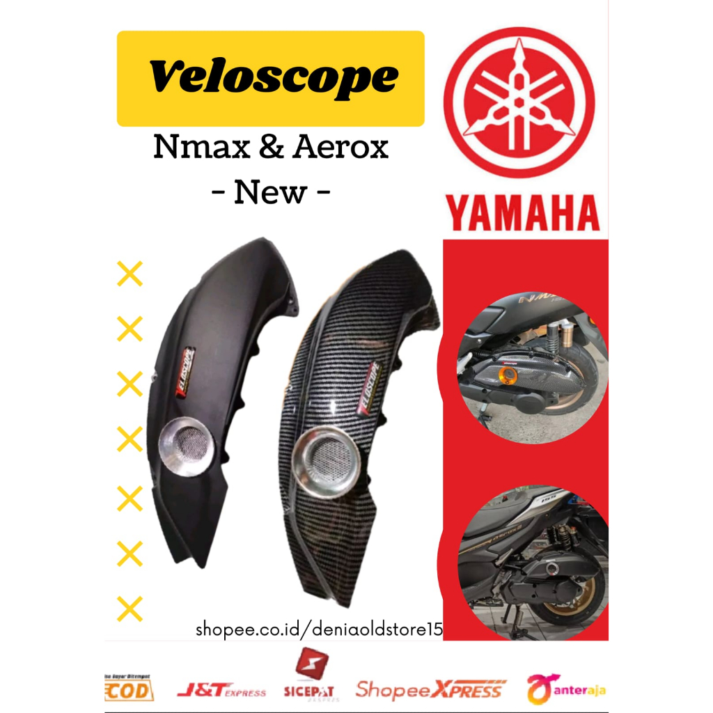 Jual VELOSCOPE YAMAHA NMAX NEW 2020-2022 & YAMAHA AEROX CONNECTED 2021 ...