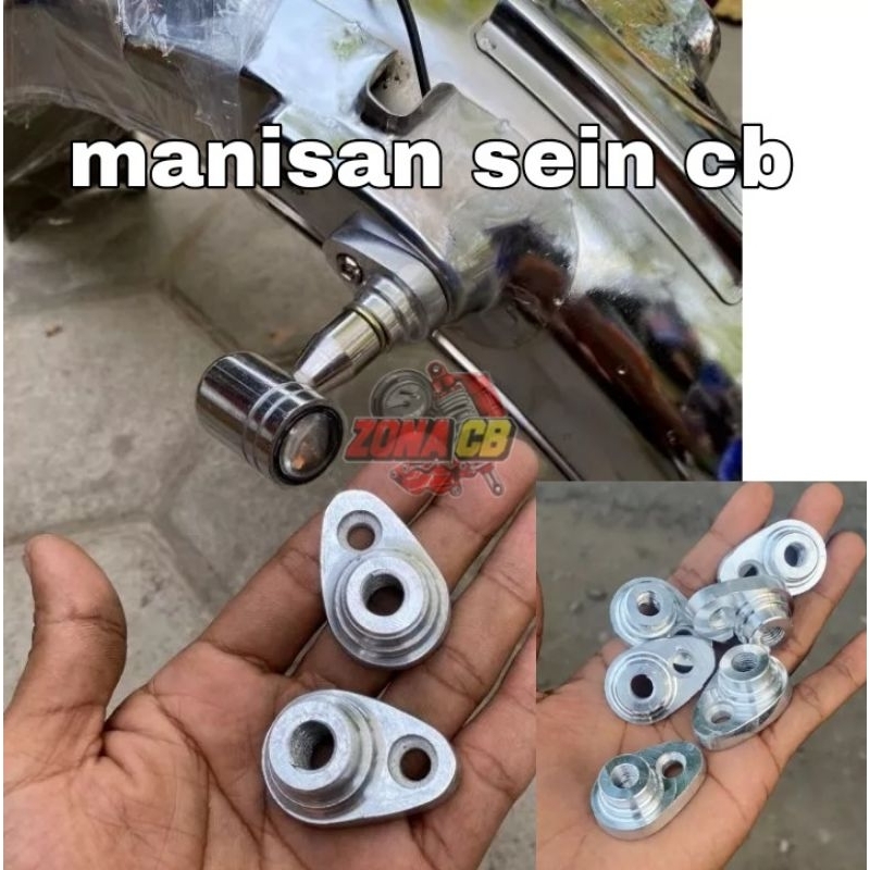 Jual Sein Palu Led Stainles Stenlis Cb C Mini Reting Reteng Sen Bulat Classic Stainles