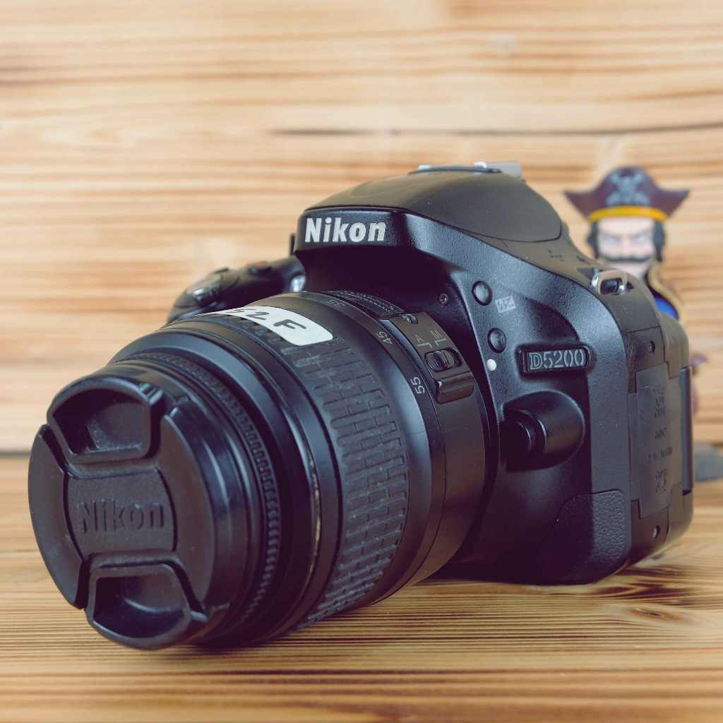 Jual Nikon D5200 kit 18-55mm Fullset | Shopee Indonesia