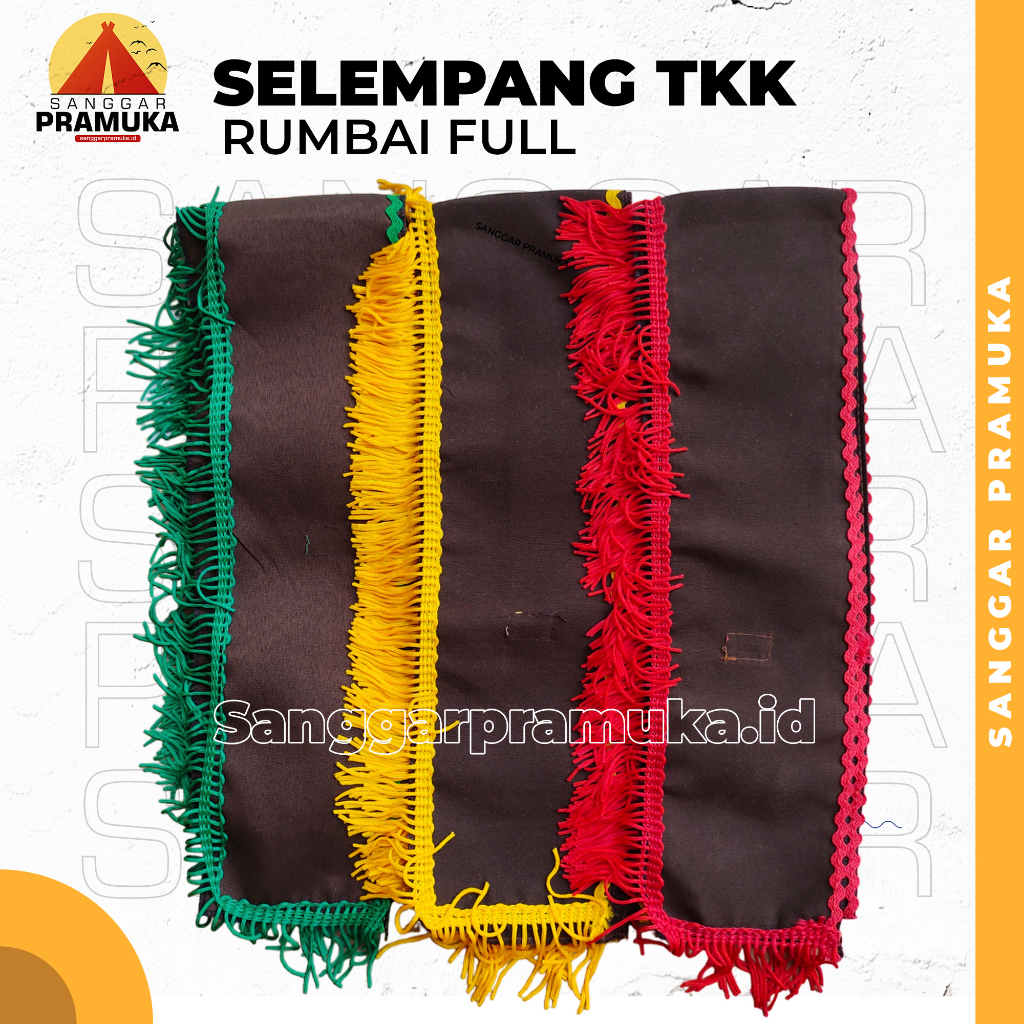 Jual Selempang Tkk Rumbai / Tetampan Tkk Rumbai | Shopee Indonesia