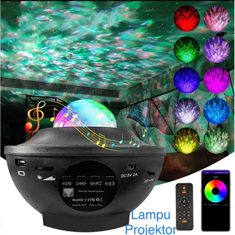 Harga starry projector deals light