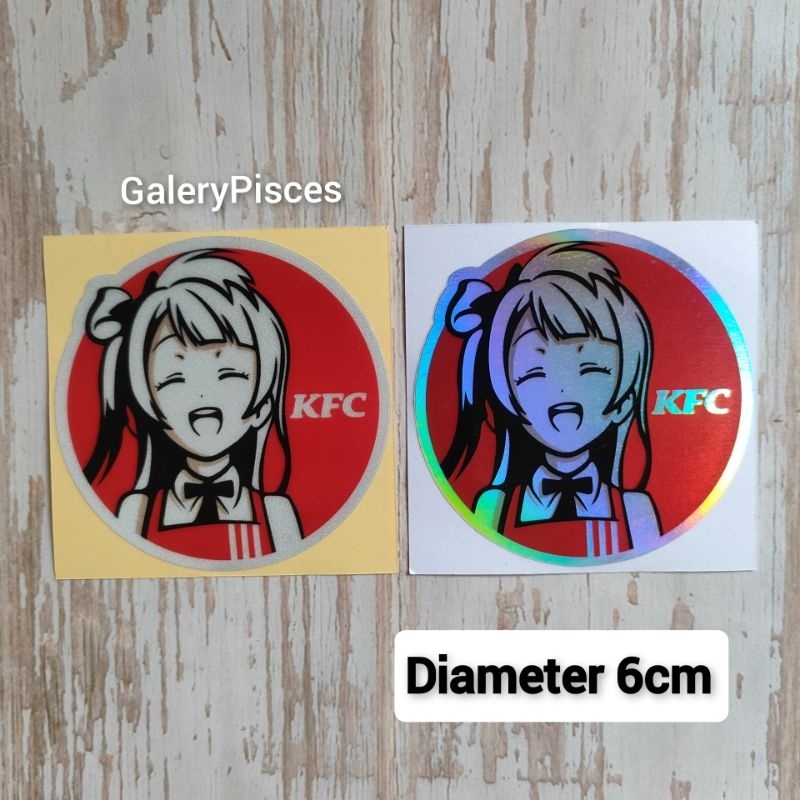 Jual stiker cutting motor stiker viral stiker kfc | Shopee Indonesia