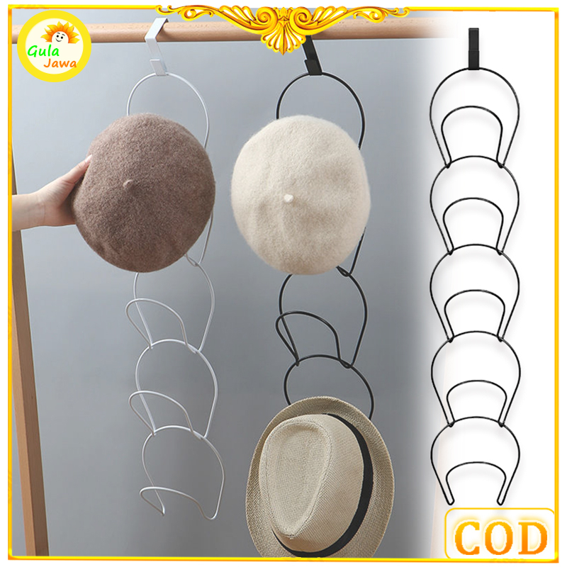 Jual Penyimpanan Topi Gantungan Topi Cap Hanger Organizer Gantungan ...