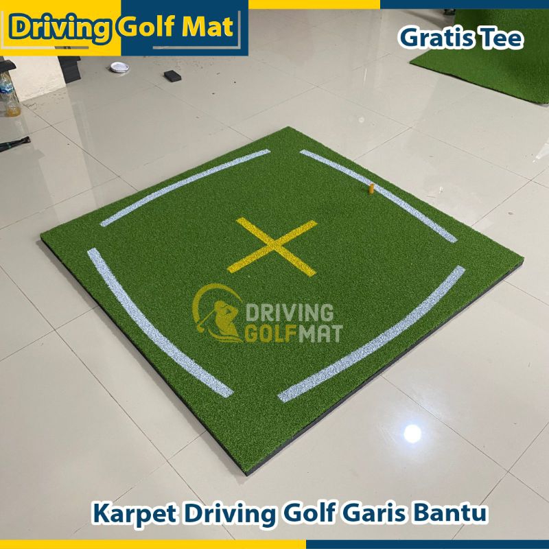 Jual karpet driving golf / hitting mat golf swing / matras golf helipad ...