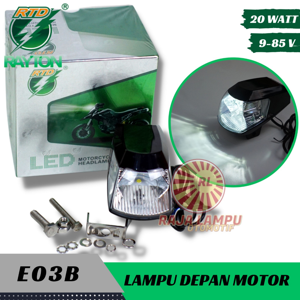 Jual Promo Cuci Gudang Lampu Tembak Led Rayton E B White Dc V Cree