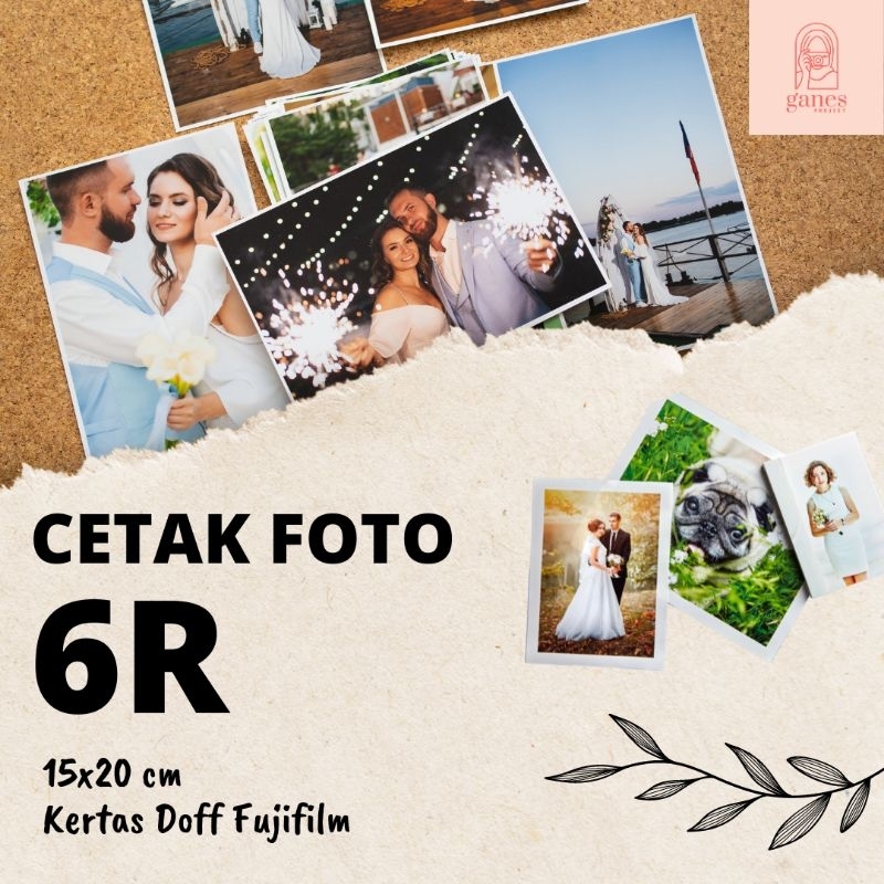 Jual CETAK FOTO 6R (15x20cm)/PRINT/FUJIFILM/LAB | Shopee Indonesia