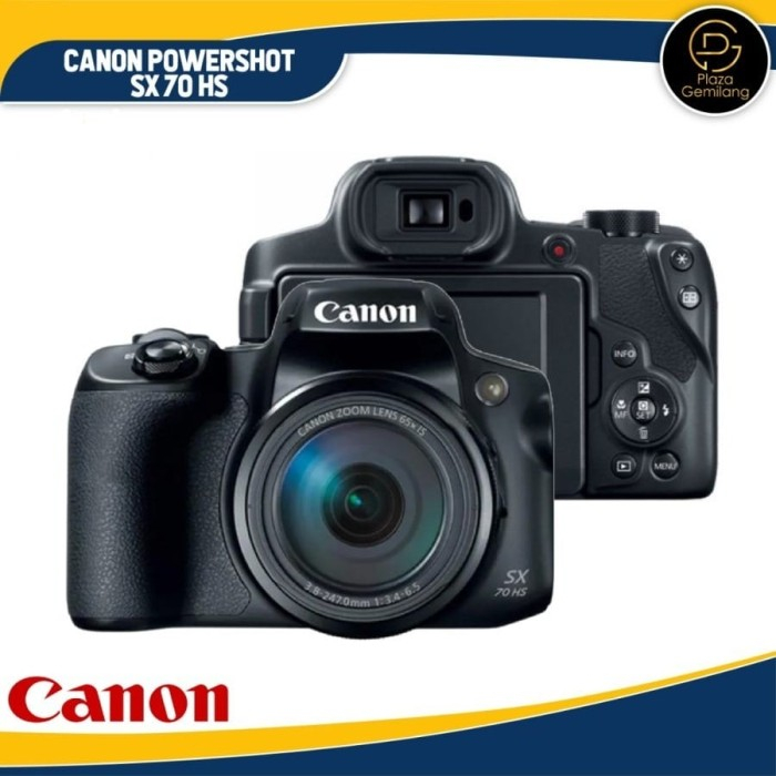 CANON Compact Powershot SX70 HS | Fotocamera Bridge Con Super Zoom