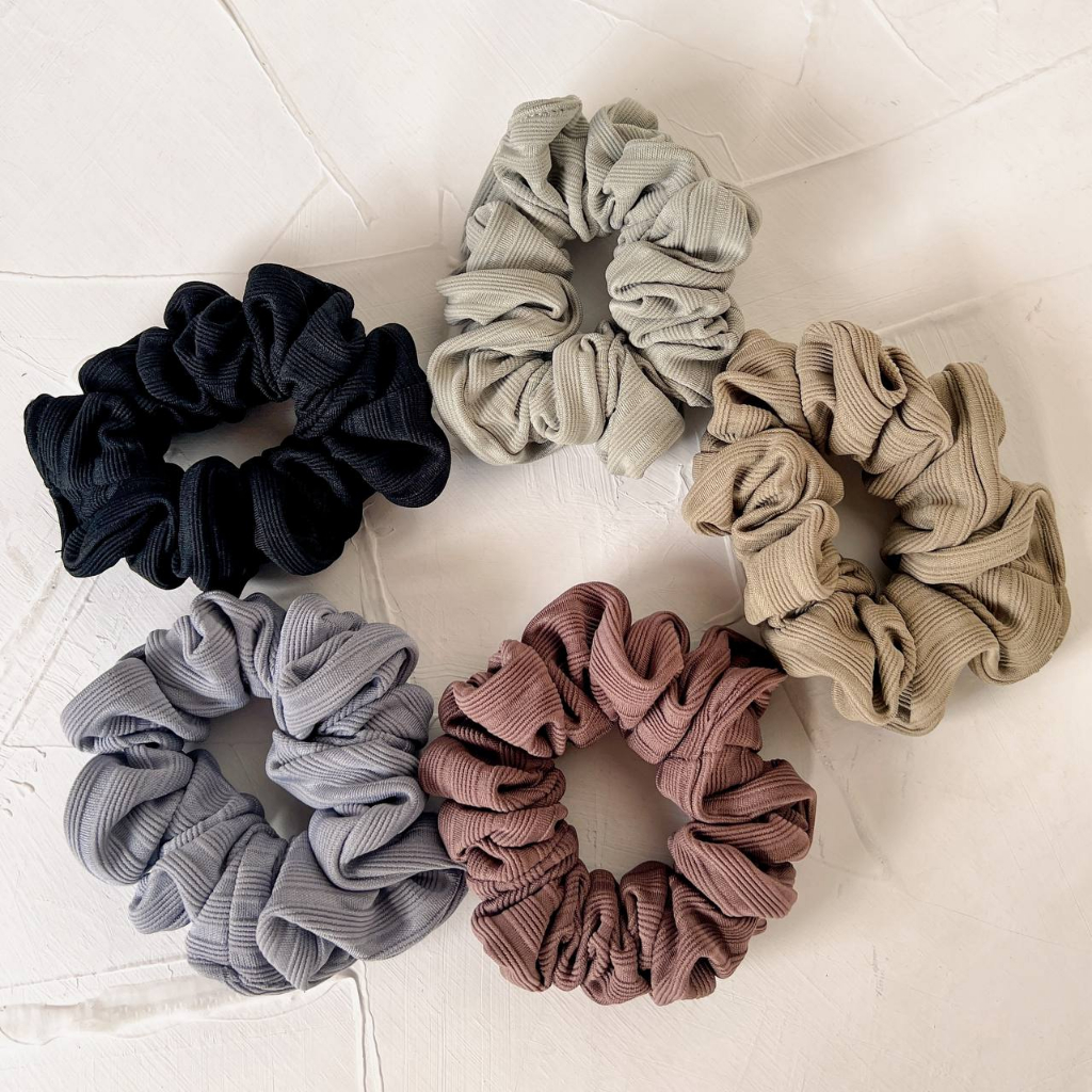 Jual Scrunchie Ikat Rambut Cepol Hijab Shopee Indonesia 