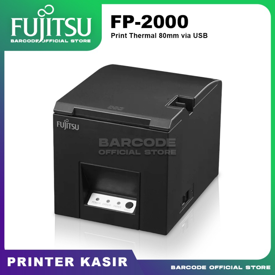 Jual Direct Termal Printer Fujitsu FP2000 Struk Nota 80x80 mm POS ...