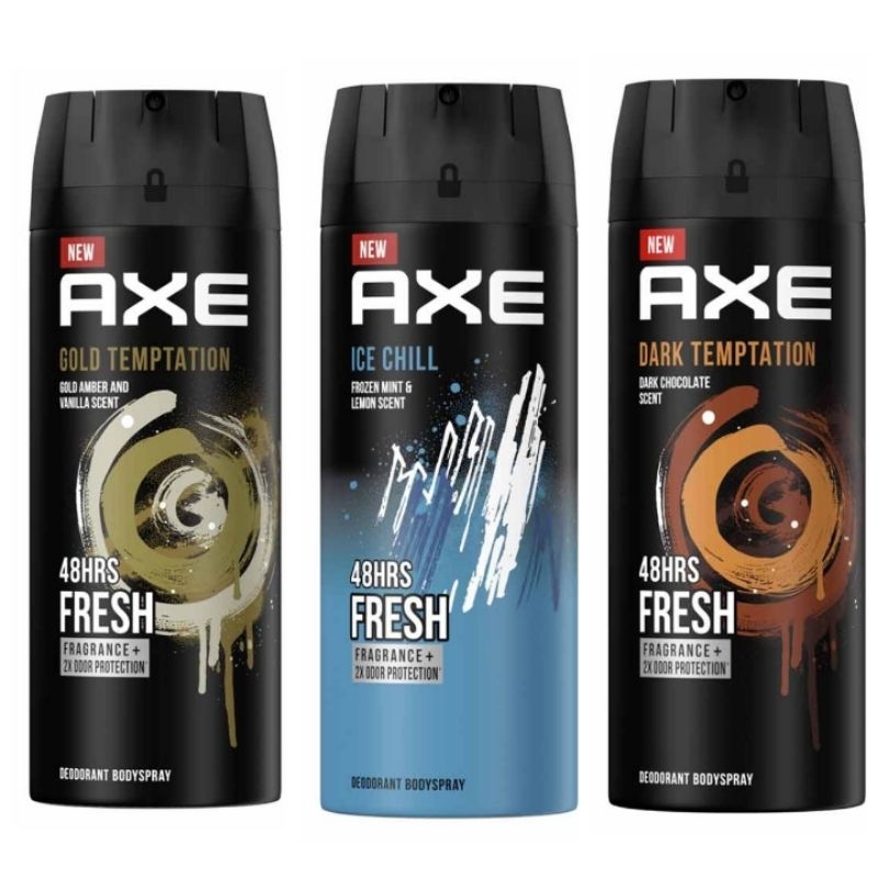 Jual AXE MEN DEORORANT BODY SPRAY 135ML | Shopee Indonesia