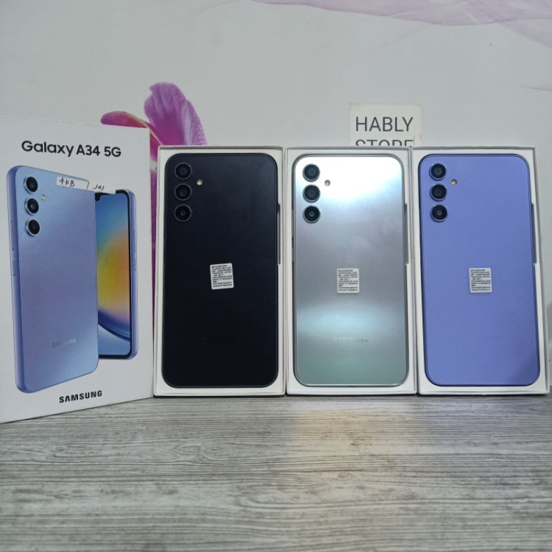 Jual SAMSUNG A34 5G 8/256GB SECOND | Shopee Indonesia