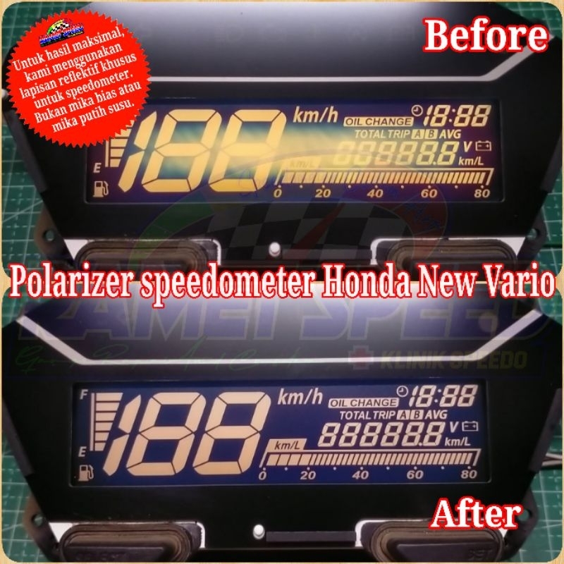 Jual Polarizer speedometer honda new vario polaris speedometer honda ...