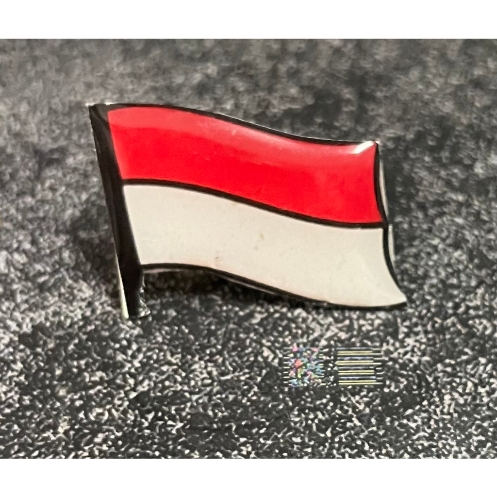 Jual Pin Bendera Merah (B) - Putih Fiber Pin Merah Putih Pin Merah ...