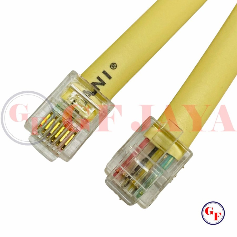 Jual Kabel Line Telepon Rumah Siap Pakai 1 Meter Lengkap Pasang Pin ...