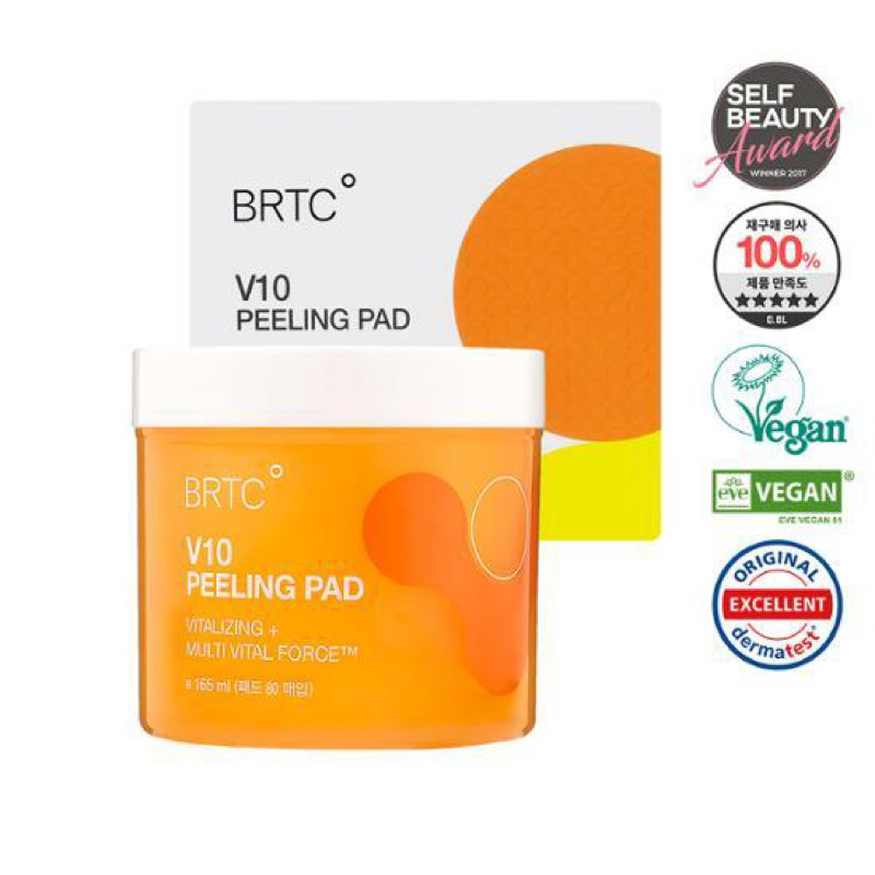 Jual BRTC V10 Vitamin Peeling Pad | Shopee Indonesia