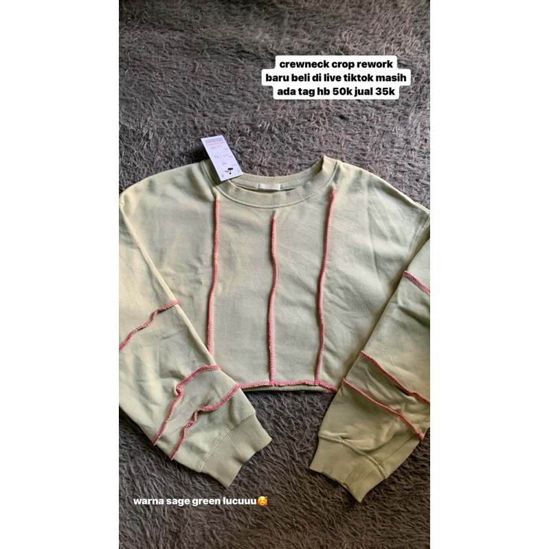 Jual cn crop rework | Shopee Indonesia