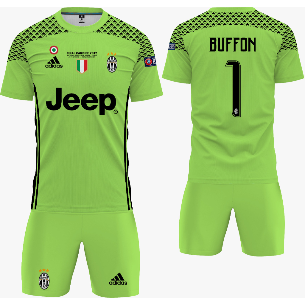 Jual Jersey Kiper Juve untuk dewasa & anak free custom nama dan nomor
