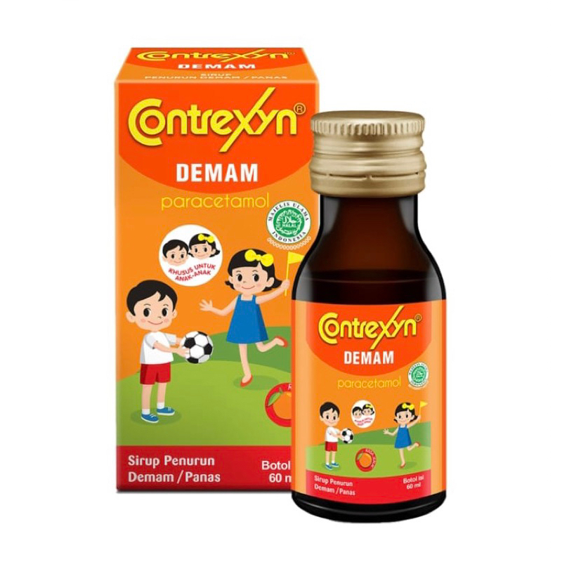 Jual Contrexyn sirup 60 ml ( sirup penurun demam anak ) | Shopee Indonesia
