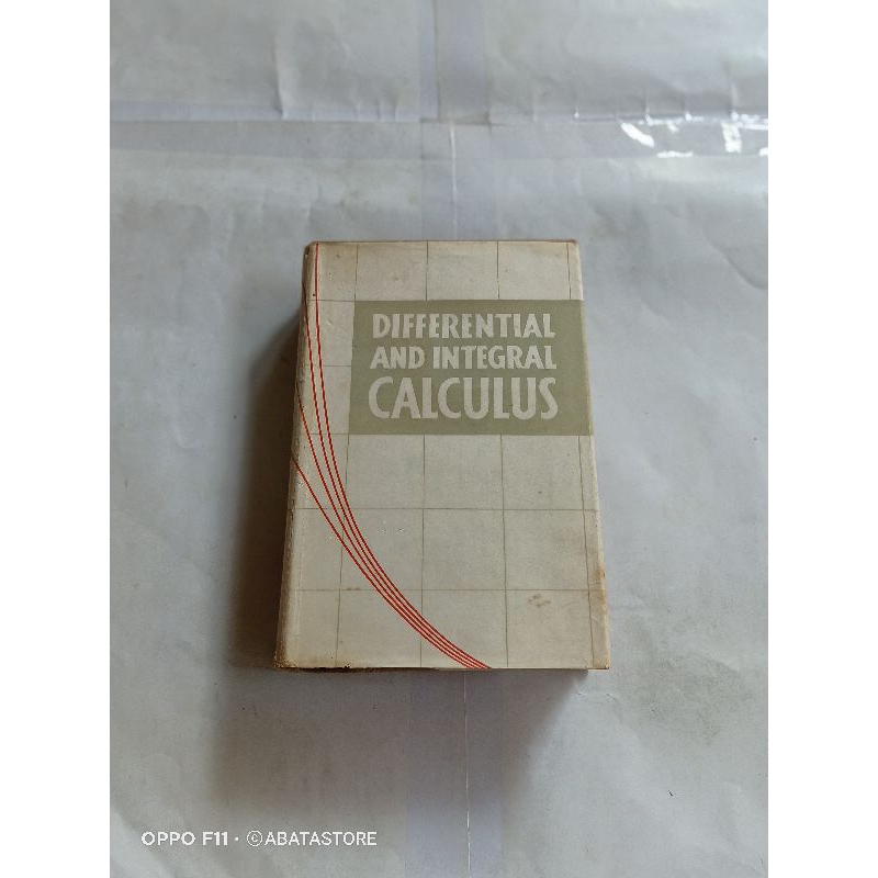 Jual BUKU DIFFERENTIAL AND INTEGRAL CALCULUS N PISKUNOV Shopee Indonesia