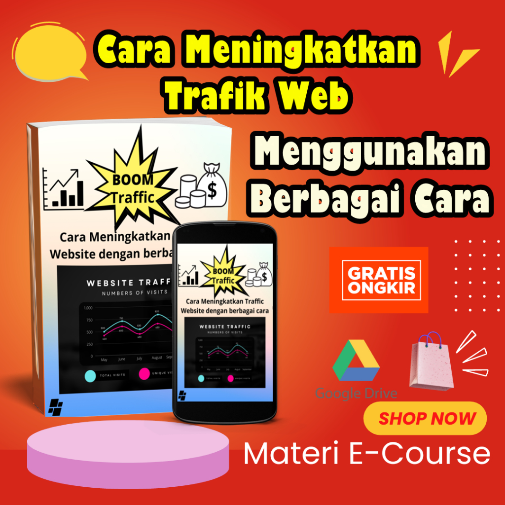 Jual Materi Lengkap E-Course Boom Traffic - Cara Meningkatkan Trafik ...