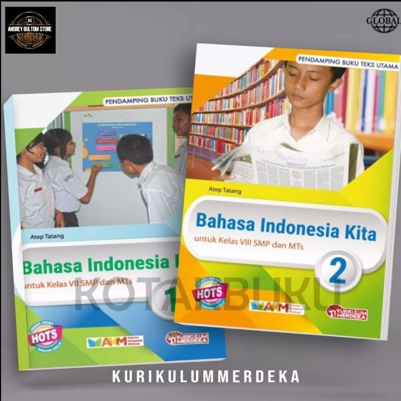 Jual Buku Bahasa Indonesia Kelas 7 8 SMP / BI SMP / Kurikulum Merdeka ...