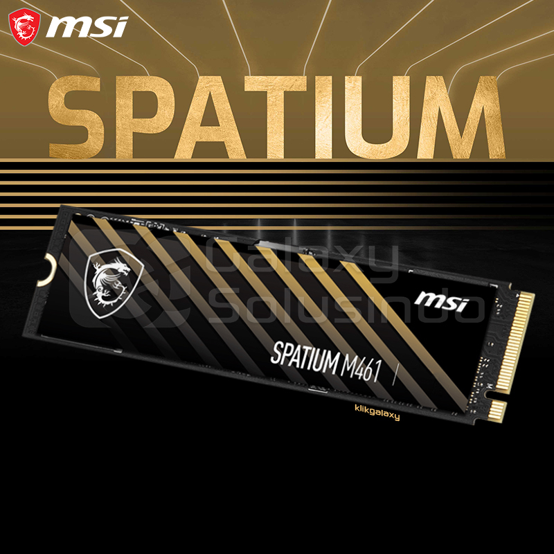 Jual MSI SPATIUM M461 M.2 PCIe 4.0 NVMe SSD - 1TB / 2TB | Shopee Indonesia