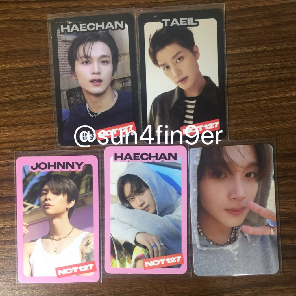 Jual PC AAB AYYO AY-YO NCT 127 TC TRADING CARD CONCEPT SELCA A B