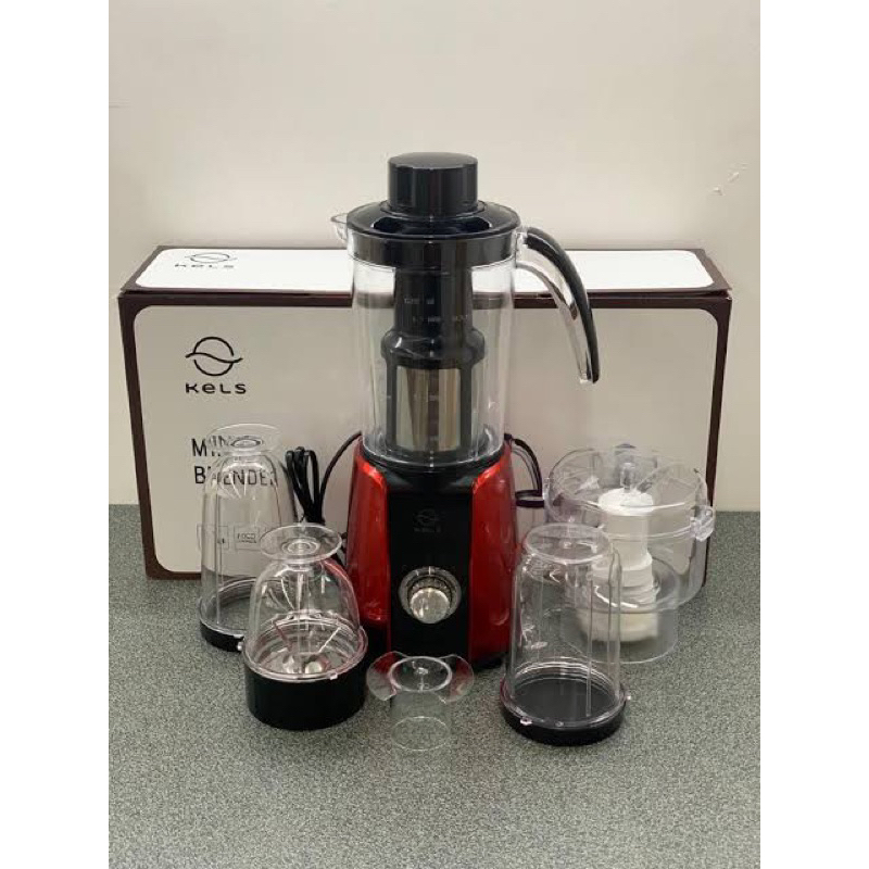 Jual Informa Kels Mini Blender 6 in 1 merah low watt (preloved ...