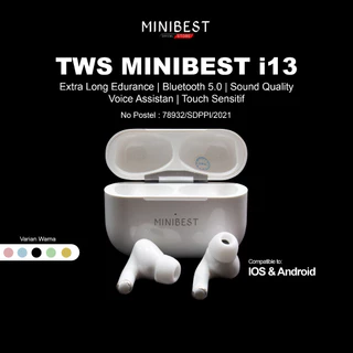 MINIBEST TWS inpods i13 / 13 Pro Headset Bluetooth Macaron Handsfree Earphone Earbuds Headphone IZIN POSTEL TRUE Wireless STEREO Bluetooth Android HiFi MB 555