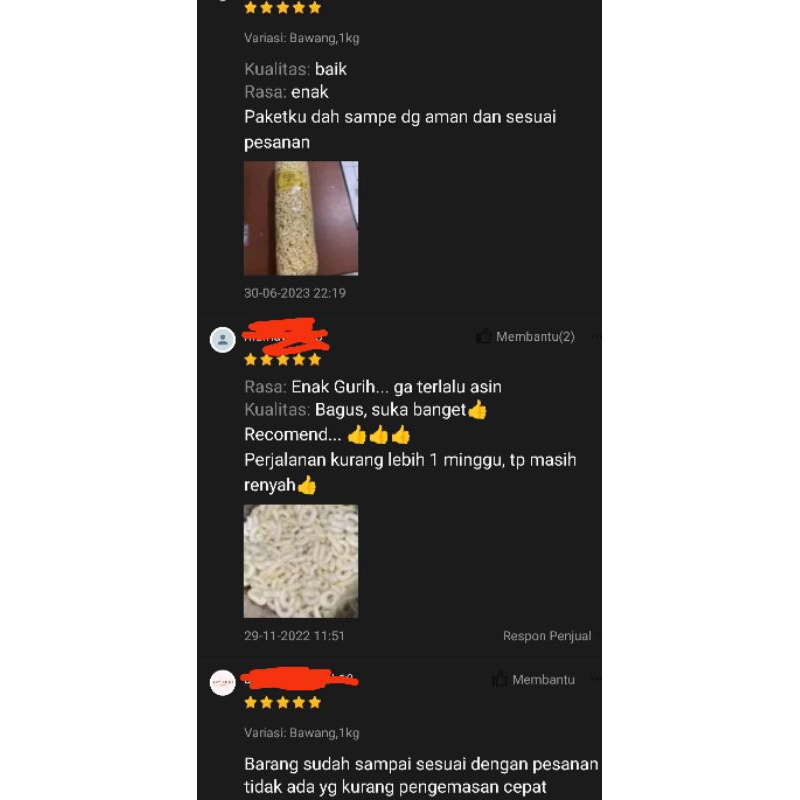 Jual lanting kebumen 1 bal isi 10pcs rasa mix asli cap telasari oleh ...
