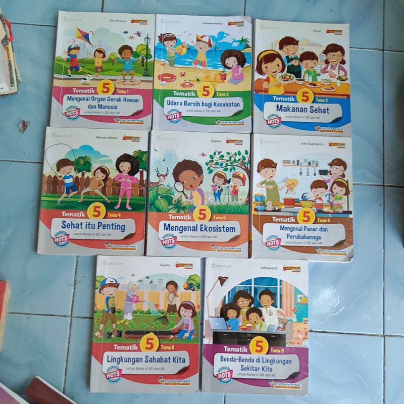 Jual TEMATIK 5 TEMA 1 2 3 4 5 6 7 8 9 UNTUK SD KELAS 5 | Shopee Indonesia