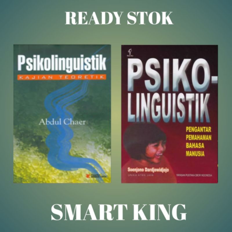 Jual Psikolinguistik Kajian Teoretik By Abdul Chaer & Soenjono ...