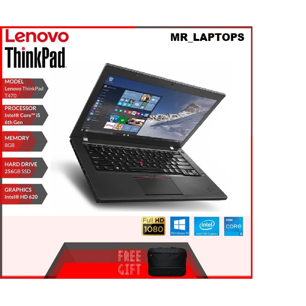 Jual LIKE NEW !! LAPTOP LENOVO T470 CORE i5 GEN 6 RAM 16GB/512 SSD 14